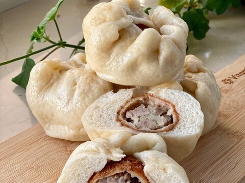 【リメイク】コロッケが具の中華まん